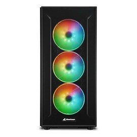 Sharkoon TG6M Tempered Glass RGB USB 3.0 ATX Mid Tower Kasa