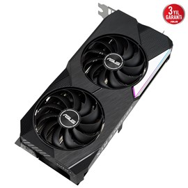 Asus NVIDIA GeForce RTX 3060 Ti Dual V2 OC Edition LHR DUAL-RTX3060TI-O8G-V2 8 GB GDDR6 256 Bit Ekran Kartı