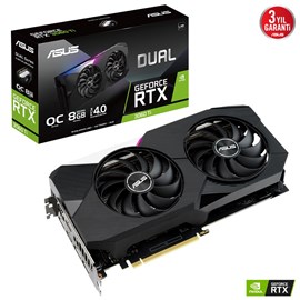 Asus NVIDIA GeForce RTX 3060 Ti Dual V2 OC Edition LHR DUAL-RTX3060TI-O8G-V2 8 GB GDDR6 256 Bit Ekran Kartı