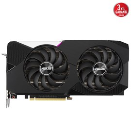 Asus NVIDIA GeForce RTX 3070 Dual V2 LHR DUAL-RTX3070-8G-V2 8 GB GDDR6 256 Bit Ekran Kartı