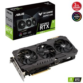 Asus TUF Gaming GeForce RTX 3080 Ti TUF-RTX3080TI-12G-GAMING 12GB GDDR6X 384Bit DX12 Ekran Kartı