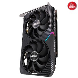 Asus Dual GeForce RTX 3050 OC DUAL-RTX3050-O8G 8GB GDDR6 128Bit DX12 Gaming Ekran Kartı