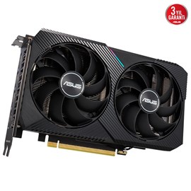 Asus Dual GeForce RTX 3050 OC DUAL-RTX3050-O8G 8GB GDDR6 128Bit DX12 Gaming Ekran Kartı