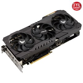 Asus TUF Gaming GeForce RTX 3090 OC TUF-RTX3090-O24G-GAMING 24GB GDDR6X 384Bit DX12 Ekran Kartı