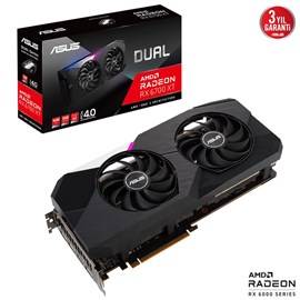 Asus Dual Radeon RX 6700 XT DUAL-RX6700XT-12G 12GB GDDR6 192Bit DX12 Ekran Kartı