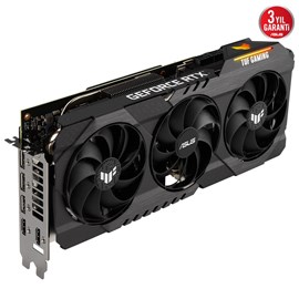 Asus TUF Gaming GeForce RTX 3080 V2 OC TUF-RTX3080-O10G-V2-GAMING 10GB GDDR6X 320Bit DX12 Ekran Kartı