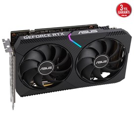 Asus Dual GeForce RTX 3060 V2 OC DUAL-RTX3060-O12G-V2 12GB GDDR6 192Bit DX12 Ekran Kartı