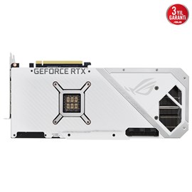 Asus ROG Strix GeForce RTX 3080 V2 White OC ROG-STRIX-RTX3080-O10G-WHITE-V2 10GB GDDR6X 320Bit DX12 Gaming Ekran Kartı