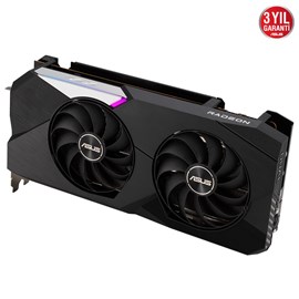 Asus Dual Radeon RX 6700 XT OC DUAL-RX6700XT-O12G 12GB GDDR6 192Bit DX12 Ekran Kartı