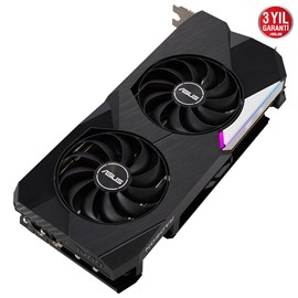 Asus Dual Radeon RX 6700 XT OC DUAL-RX6700XT-O12G 12GB GDDR6 192Bit DX12 Ekran Kartı