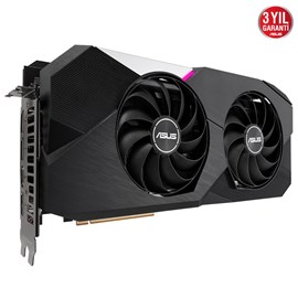 Asus Dual Radeon RX 6700 XT OC DUAL-RX6700XT-O12G 12GB GDDR6 192Bit DX12 Ekran Kartı