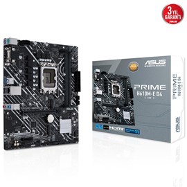 Asus Prime H610M-E D4-CSM Intel H610 3200 MHz DDR4 Soket 1700 mATX Anakart