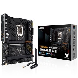Asus TUF Gaming Z690-Plus WIFI Intel Z690 6000 MHz (OC) DDR5 Soket 1700 ATX Anakart