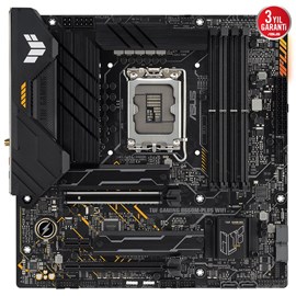 Asus TUF Gaming B660M-Plus WIFI Intel B660 6000 MHz (OC) DDR5 Soket 1700 mATX Anakart