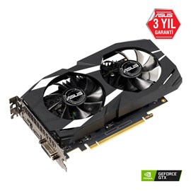 Asus NVIDIA GeForce GTX 1650 DUAL-GTX1650-4G 4 GB 128 Bit GDDR5 Ekran Kartı