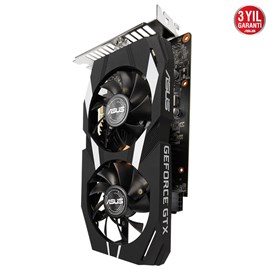 Asus NVIDIA GeForce GTX 1650 Dual OC DUAL-GTX1650-O4GD6-P 4 GB GDDR6 128 Bit Ekran Kartı