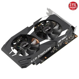 Asus NVIDIA GeForce GTX 1650 Dual OC DUAL-GTX1650-O4GD6-P 4 GB GDDR6 128 Bit Ekran Kartı