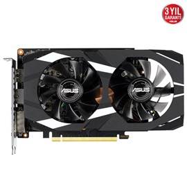 Asus NVIDIA GeForce GTX 1650 Dual OC DUAL-GTX1650-O4GD6-P 4 GB GDDR6 128 Bit Ekran Kartı