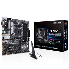 Asus Prime B550M-A WIFI II AMD B550 4866 MHz (OC) DDR4 Soket AM4 mATX Anakart