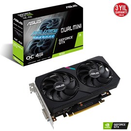 ASUS Geforce DUAL-GTX1650-O4GD6-MINI 4GB GDDR6 128bit 1650MHz Ekran Kartı