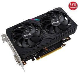 ASUS Geforce DUAL-GTX1650-O4GD6-MINI 4GB GDDR6 128bit 1650MHz Ekran Kartı