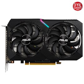 ASUS Geforce DUAL-GTX1650-O4GD6-MINI 4GB GDDR6 128bit 1650MHz Ekran Kartı