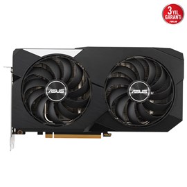 ASUS Radeon RX 6650 XT DUAL-RX6650XT-O8G 8GB OC GDDR6 128 Bit Ekran Kartı