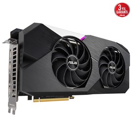 ASUS Radeon DUAL RX 6750 XT DUAL-RX6750XT-O12G 12GB OC GDDR6 192 Bit Ekran Kartı