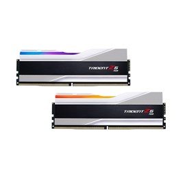 GSKILL Trident Z5 RGB Silver F5-6000J3040G32GX2-TZ5RS DDR5-6000Mhz CL30 64GB (2x32GB) DUAL (30-40-40-96) 1.40V