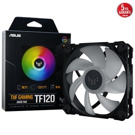 ASUS TUF TF120 SOĞUTUCU KASA RADYATÖR FANI ADRESLENEBİLİR ARGB 120MM