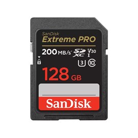 Sandisk Extreme Pro 128gb 200mb/s SDXC Hafıza Kart SDSDXXD-128G-GN4IN