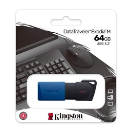 Kingston 64GB USB3.2 DTExodaM DTXM/64GB Usb Bellek