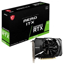 MSI GeForce RTX 3050 Aero ITX 8G 8GB GDDR6 128Bit Ekran Kartı 