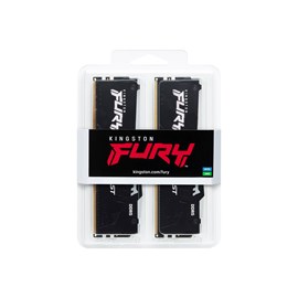 Kingston Fury Beast RGB 32GB(2*16GB) DDR5 4800Mhz KF548C38BBAK2-32 CL38 Ram