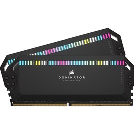 CORSAIR CMT32GX5M2X6000C36 32GB (2X16GB)DOMINATOR PLATINUM RGB Siyah DDR5 6000MHz CL36 Dula Kit Ram