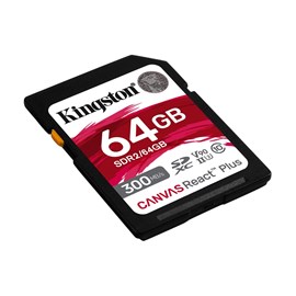 Kingston Canvas React Plus SDR2/64GB SDXC UHS-II 64GB SD Hafıza Kartı
