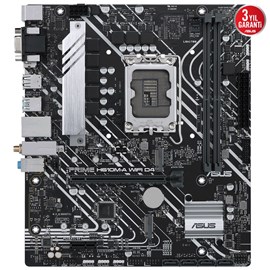 ASUS PRIME H610M-A WIFI D4 Intel H610 LGA1700 DDR4 3200 Mhz mATX Anakart