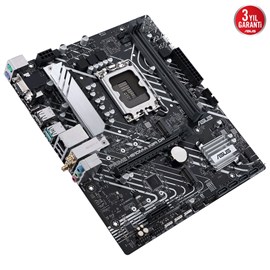 ASUS PRIME H610M-A WIFI D4 Intel H610 LGA1700 DDR4 3200 Mhz mATX Anakart