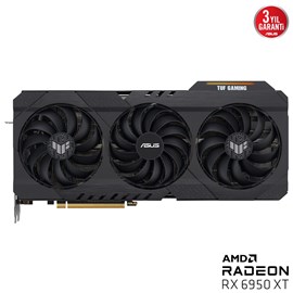 Asus TUF Gaming Radeon RX 6950 XT OC TUF-RX6950XT-O16G-GAMING 16GB GDDR6 256Bit Ekran Kartı