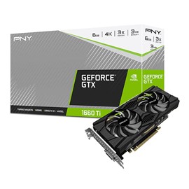  PNY NVIDIA DUAL GeForce GTX 1660 Ti VCG1660T6DFPPB 6 GB GDDR6 192 Bit Ekran Kartı