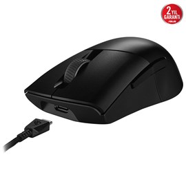 ASUS ROG KERIS WIRELESS AIMPOINT 2.4GHz BLUETOOTH 36000 DPI SENSÖR 5 FARKLI PROG. TUŞ DEĞİŞTİRİLEBİLİR SWITCH OYUNCU MOUSE