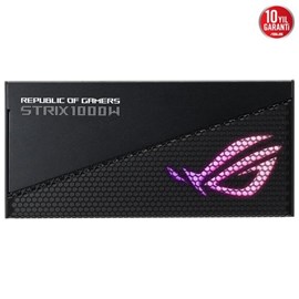 ASUS ROG-STRIX-1000G-AURA MODÜLER 80+ GOLD SERTİFİKA ATX 3.0 UYUMLU PCI-E 5.0 10 YIL GARANTİ