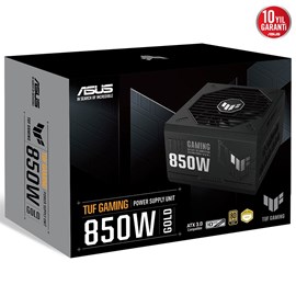 ASUS TUF GAMING-850G 80+ GOLD 850W MODÜLER ATX 3.0 UYUMLU 10 YIL GARANTİ