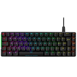 ASUS ROG FALCHION ACE % 65 KOMPAKT ROG NX MEKANİK SWITCH PBT TUŞLAR INTERAKTIF DOKUNMATİK PANEL DUAL TYPE-C PORT KABLOLU Gaming Klavye