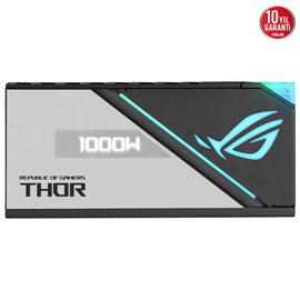 ASUS ROG-THOR-1000P2 PLATINUM 1000W MODÜLER GÜÇ KAYNAĞI JAPON KAPASİTÖRLER AURA SYNC VE OLED EKRAN 10 YIL GARANTİ V2