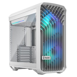 Fractal Design Torrent Compact Beyaz RGB Temper Camlı Oyuncu Bilgisayar Kasas - FD-C-TOR1C-05