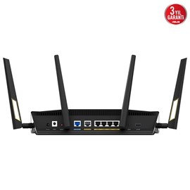 Asus RT-AX88U PRO WIFI6 Dual Band-Gaming-Ai Mesh-AiProtection-Torrent-Bulut-DLNA-4G-VPN-Router-Access Point