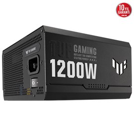 ASUS TUF GAMING 1200G 80 PLUS GOLD 1200W Modüler ATX 3.0 UYUMLU 10 YIL GARANTİ PSU