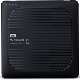 Western Digital WDBP2P0020BBK-EESN My Passport Wireless Pro 2TB Wi-Fi SD 3.0 Powerbank