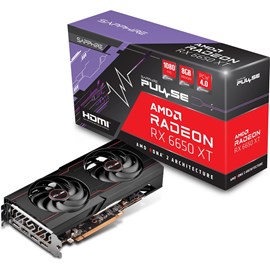 Sapphire RX 6650 XT Pulse Gaming OC 11319-03-20G 128 Bit GDDR6 8 GB Ekran Kartı